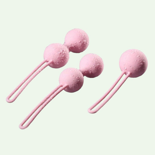 Bolas de ejercicios Kegel de silicona médica