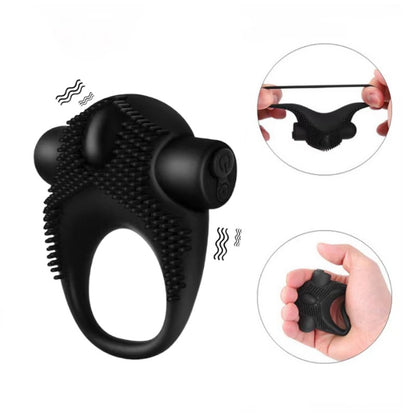 Anillo vibrador black